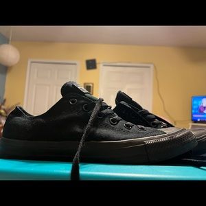 Converse chuck Taylor black 8M 10W